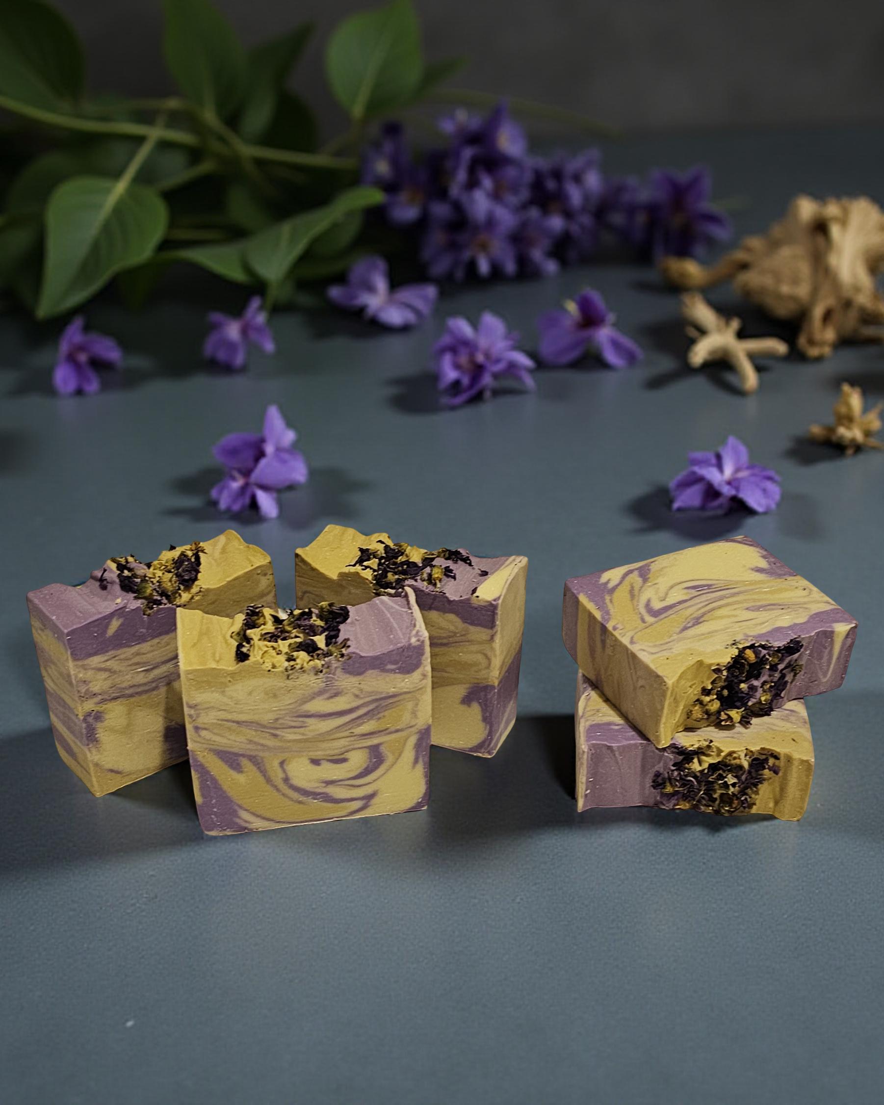 Blue Violet Soap