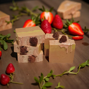 Strawberry soap