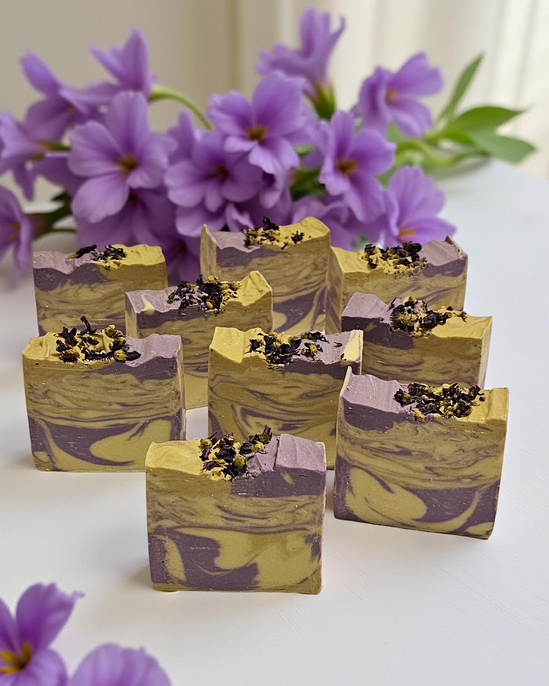 Blue Violet Soap